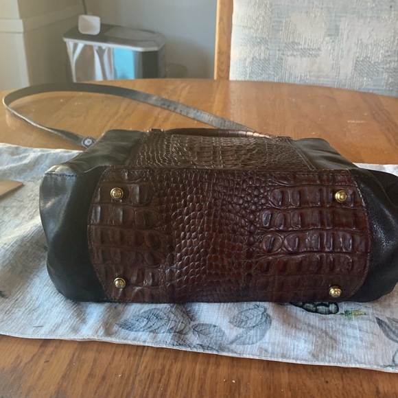 Vintage Brahmin Leather Crossbody/Satchel - Picture 8 of 10